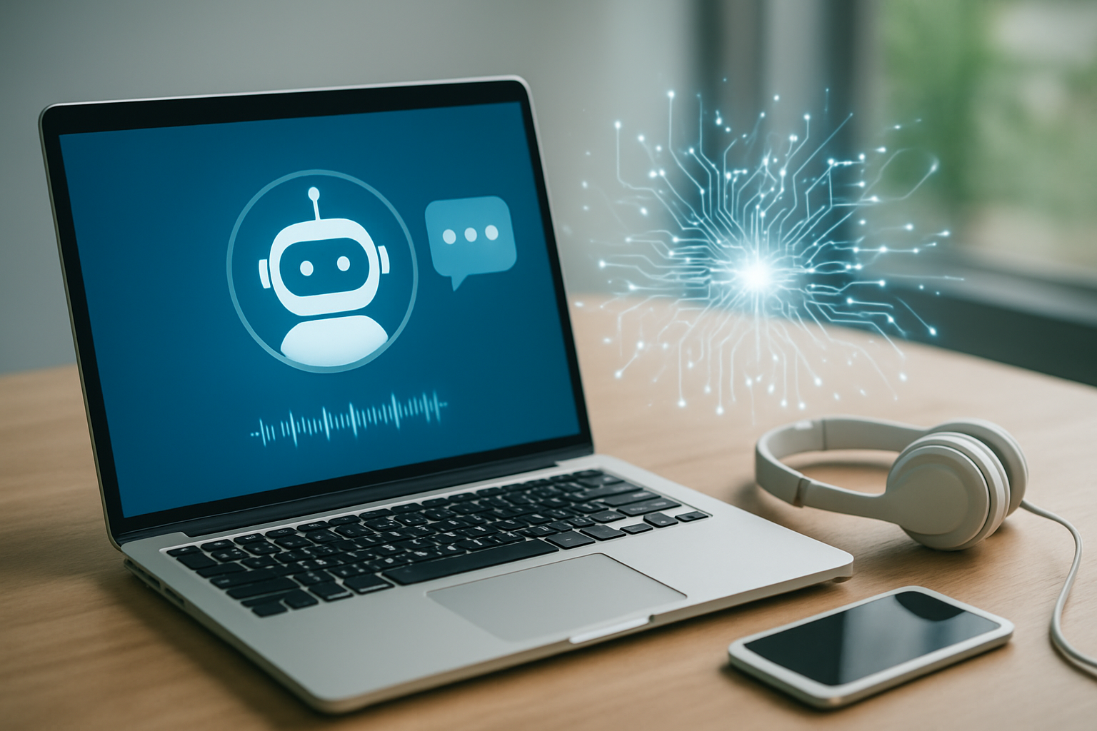 nowoczesny chatbot obsługi klienta na ekranie komputera – ilustracja artykułu