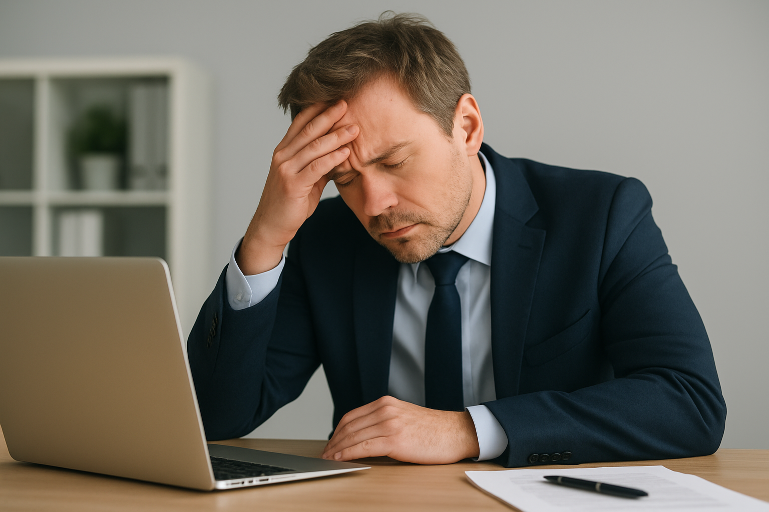 Menedżerowie analizujący scenariusze biznesowe przy stole – ilustracja artykułu