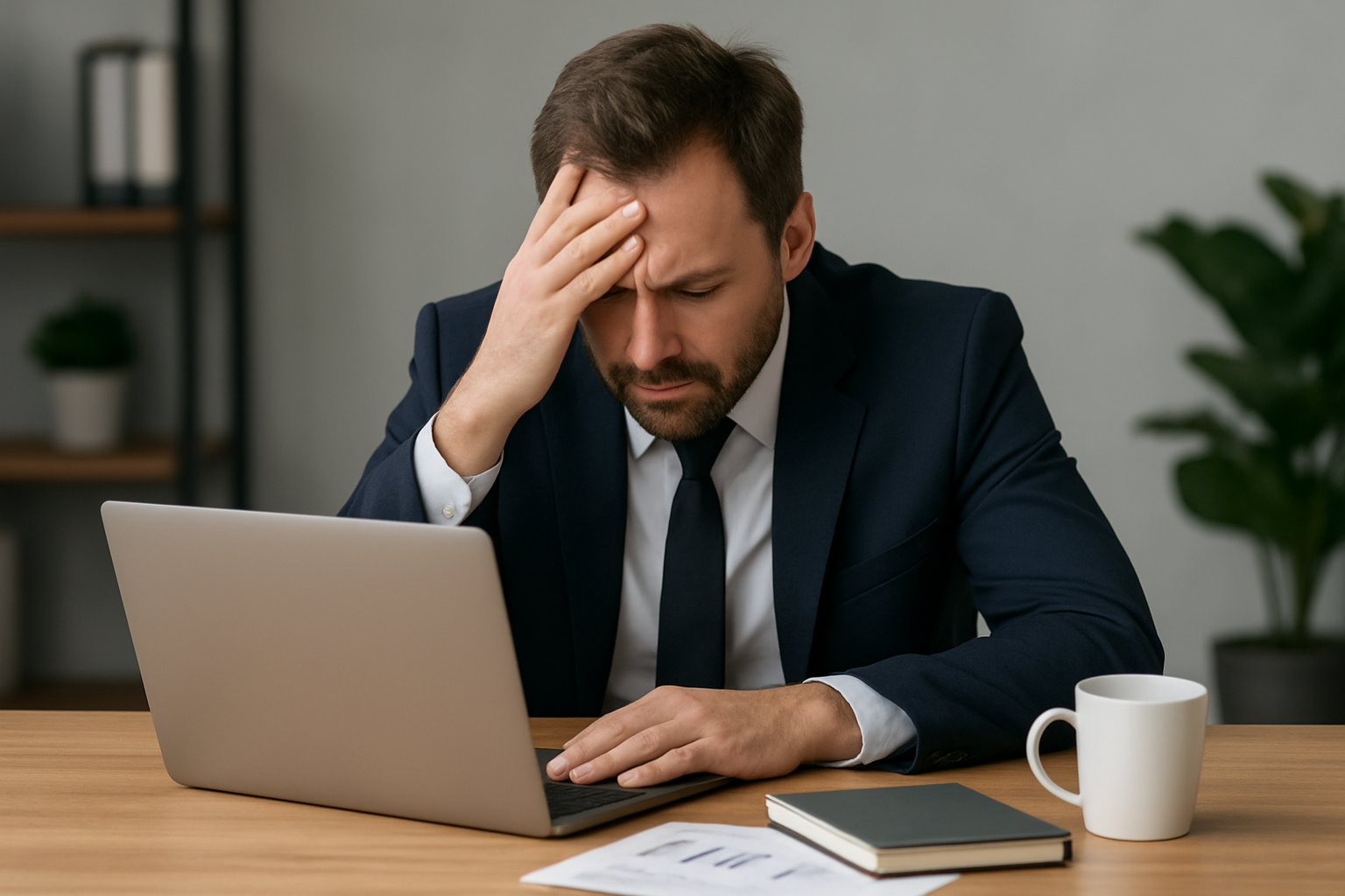 Sala zarządu, dyskusja strategiczna nad wykresami – ilustracja artykułu