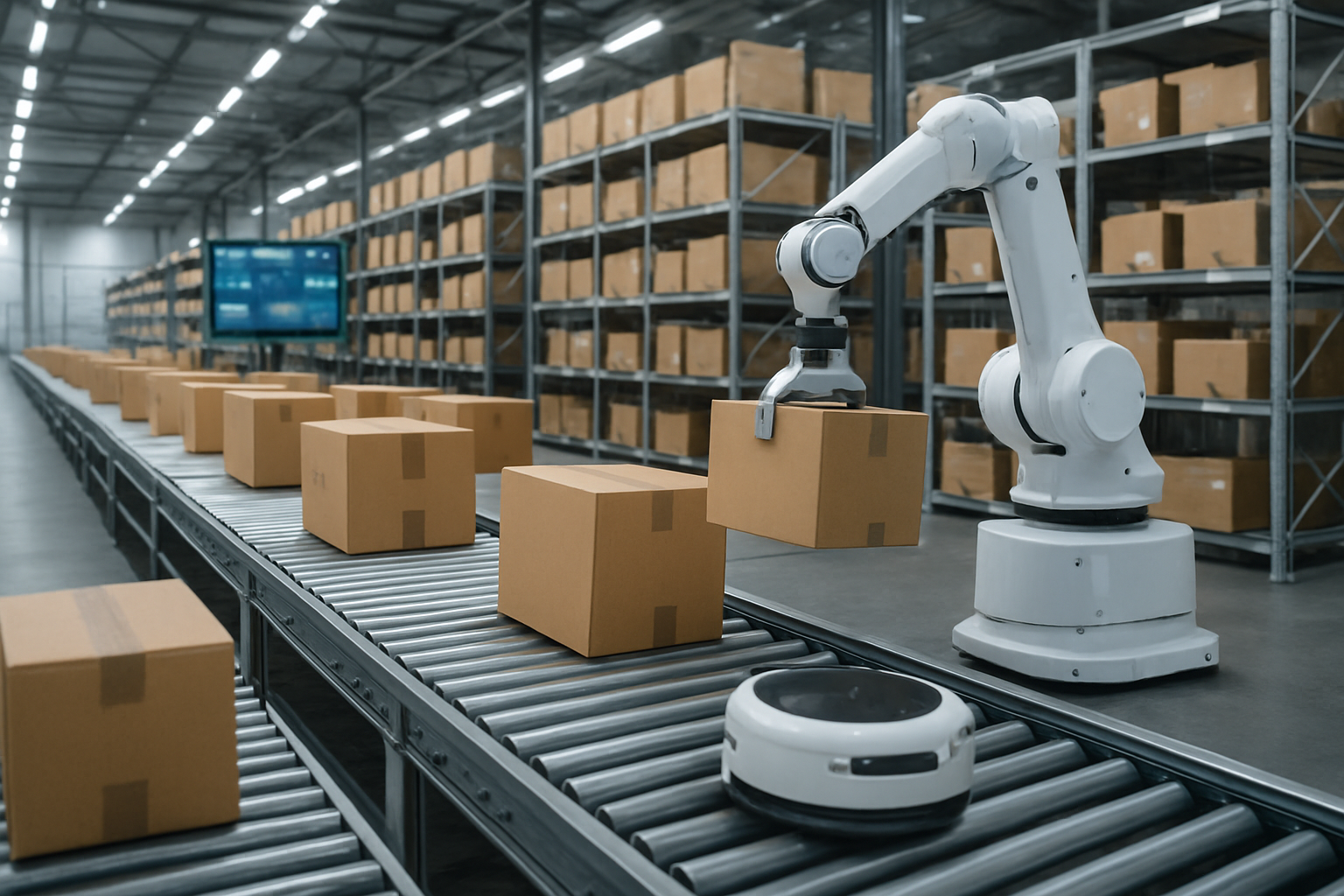 zdjęcie przedstawiające nowoczesną platformę marketplace z urządzeniami elektronicznymi – ilustracja artykułu