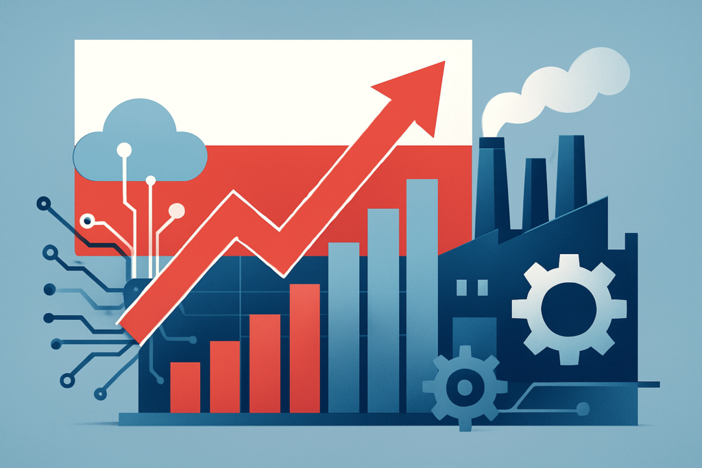 Najdynamiczniej rozwijające się branże w Polsce – symbol wzrostu gospodarki