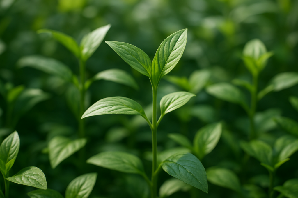 zdjęcie zdrowych zielonych roślin w miękkim świetle