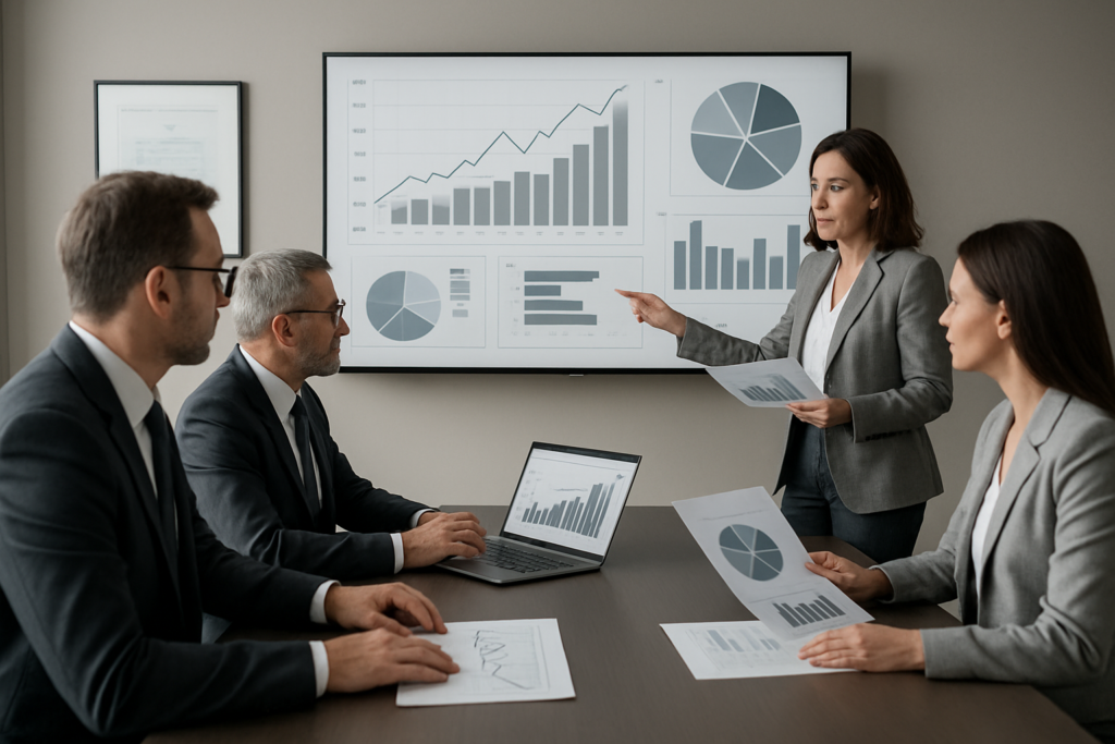 Zarząd analizuje strategię defensywną